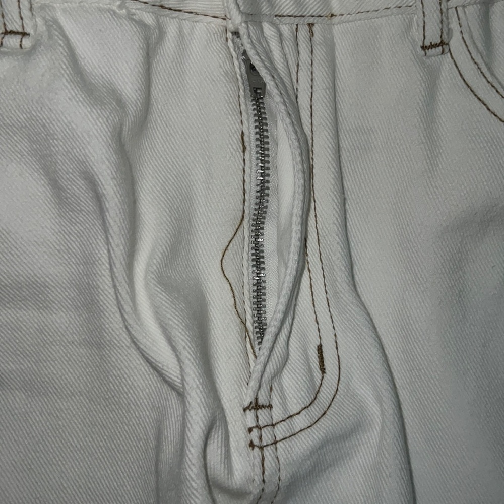 SHEIN Midi Denim Skirt Size L | Back Slit Classic Jean Skirt | 100% Cotton - Picture 11 of 16